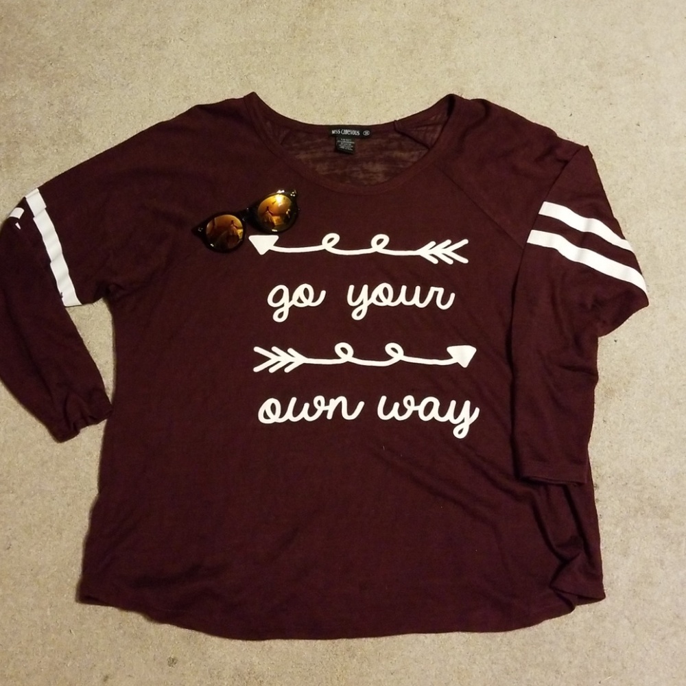Maroon sweater